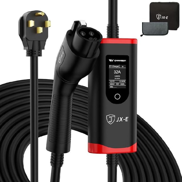 JX-E Level 2 EV Charger up to 20% off Deal