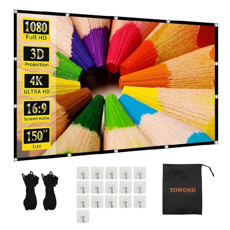 Projector Screen TOWOND: Up to 50% Off Deal