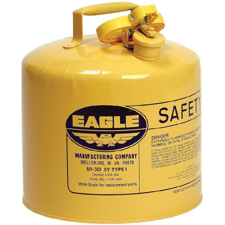 Eagle 5 Gallon Type I Gas Can – Up to 16% Off Deal