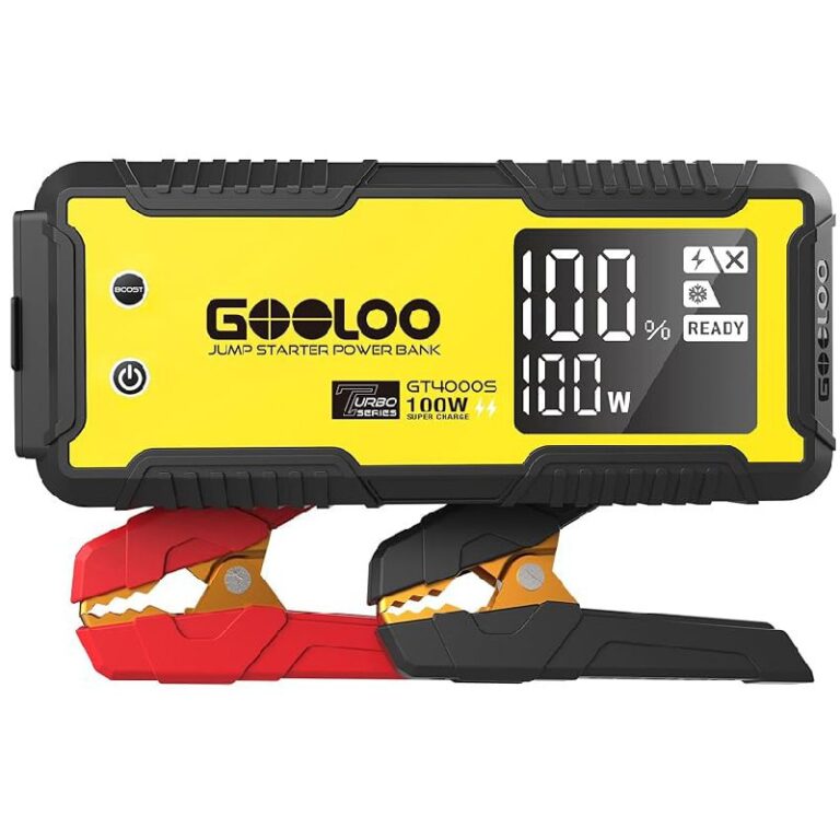 GOOLOO GT4000S Jump Starter up to 47% Off Deal