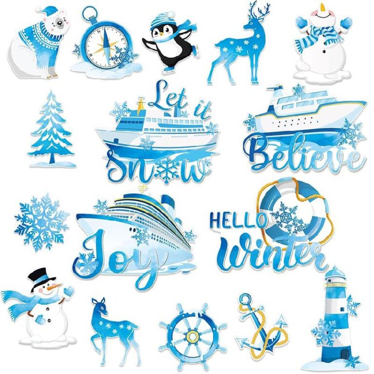 Capoda 16 Pcs Winter Magnets up to 15% Off Deal