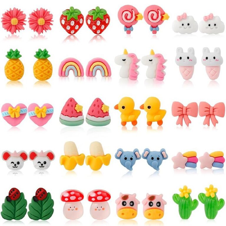 Shyflpopo Kids Clip On Earrings up to 10% Off Deal