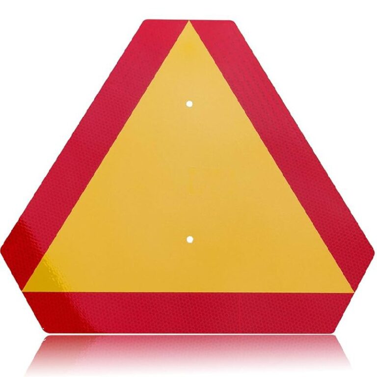 Orange Slow Moving Vehicle Sign up to 35% off Deal