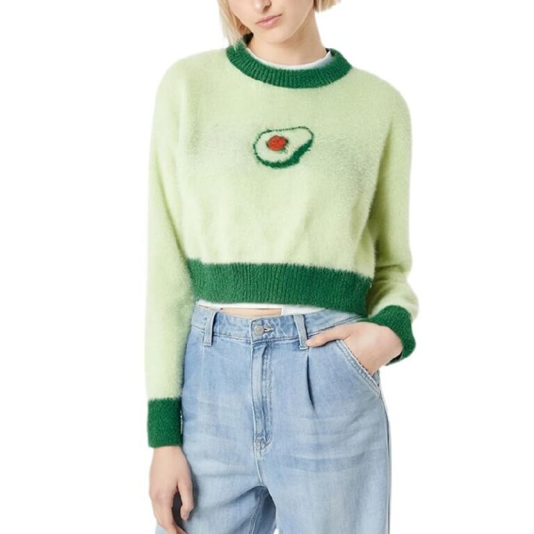 Womens Knitted Orange Sweater up to 15% off Deal