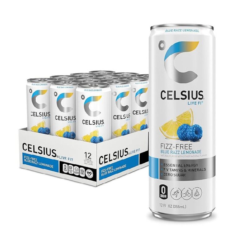 CELSIUS Fizz Free Blue Razz Lemonade up to 15% off Deal