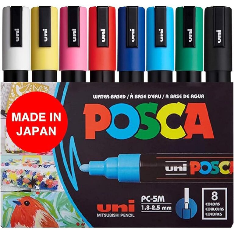 POSCA 8-Color Paint Marker Set Up to 40% Off Deal