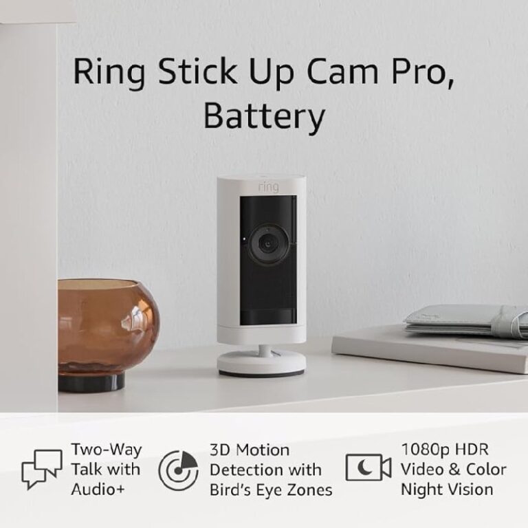 Certified Refurbished Ring Stick Up Cam Pro up to 56% Off Deal