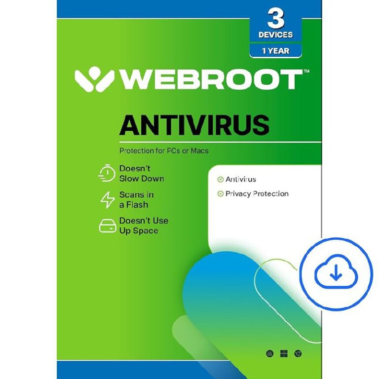 Webroot Antivirus Software 2025 up to 50% Off Deal