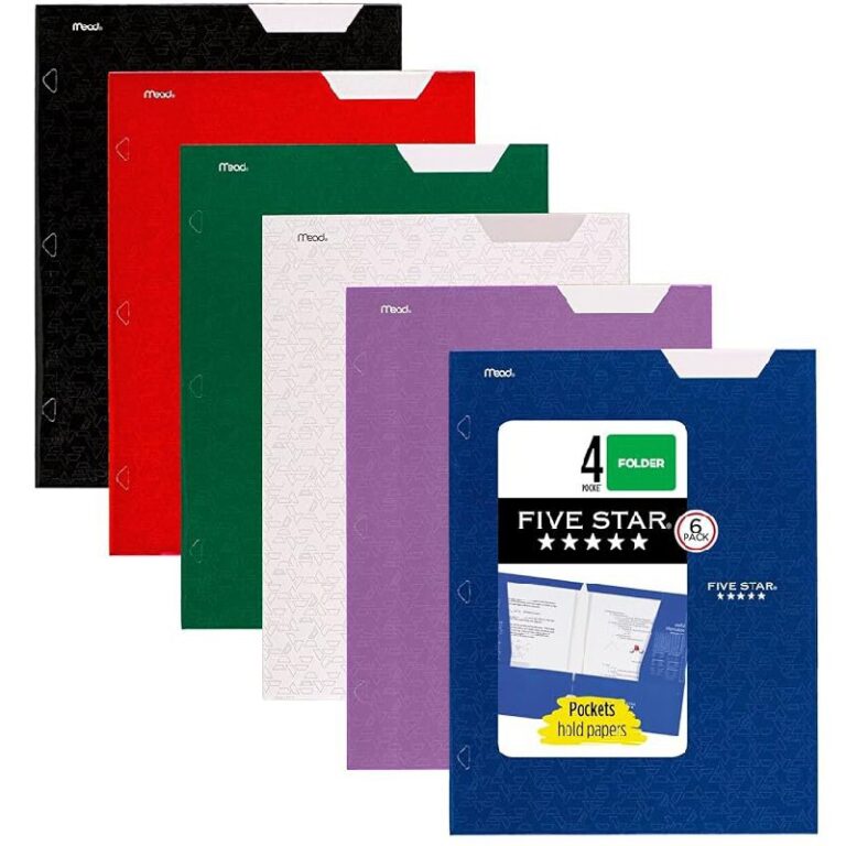 Five Star 4 Pocket Folders up to 33% Off Deal