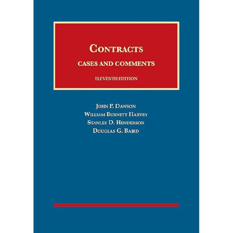 Contracts, Cases Book up to 30% off Deal