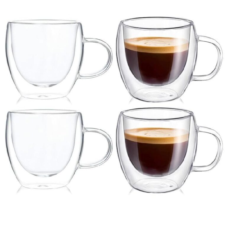 Generic 4-Pack Double Wall Mugs up to 6% Off Deals