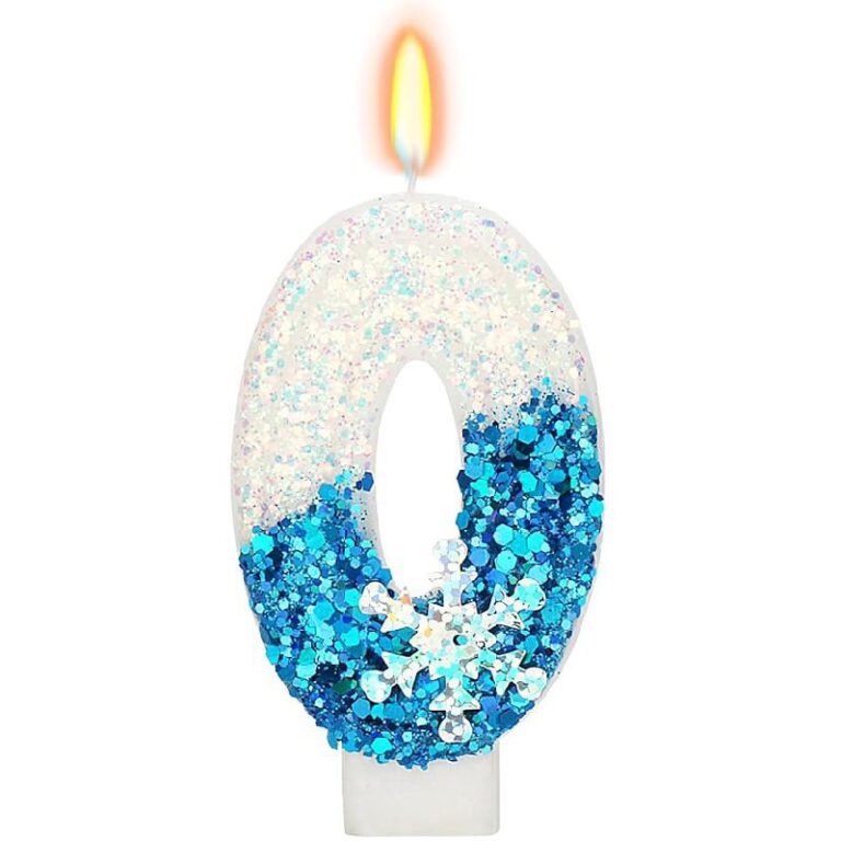 Snow Themed Birthday Candles up to 50% Off Deal