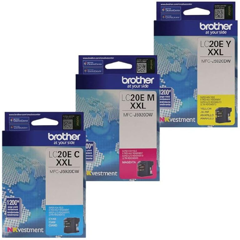 Brother LC20E Ink Cartridge Set up to 50% Off Deal