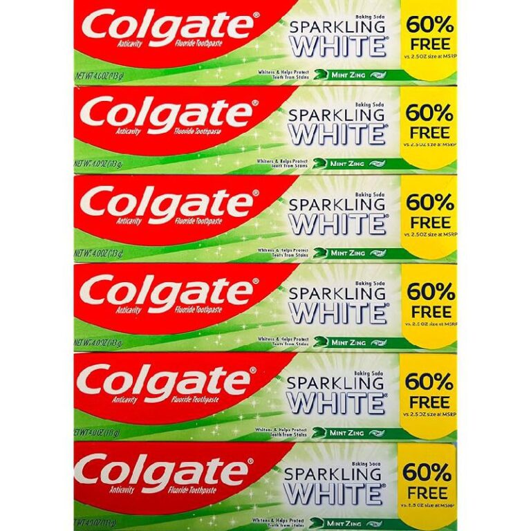 Colgate Sparkling White Gel Toothpaste up to 18% off Deal