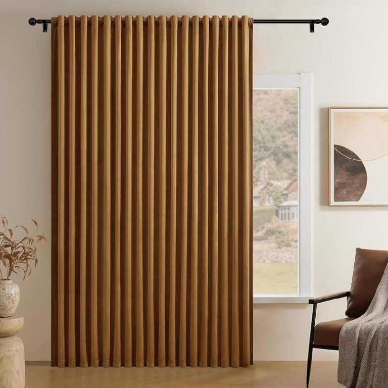 Timeper Velvet Curtains 50% Off Deal