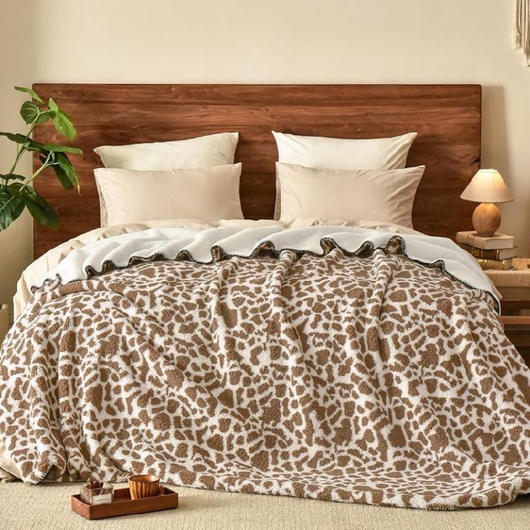 PHF Giraffe Print Blanket 50% Off Deal