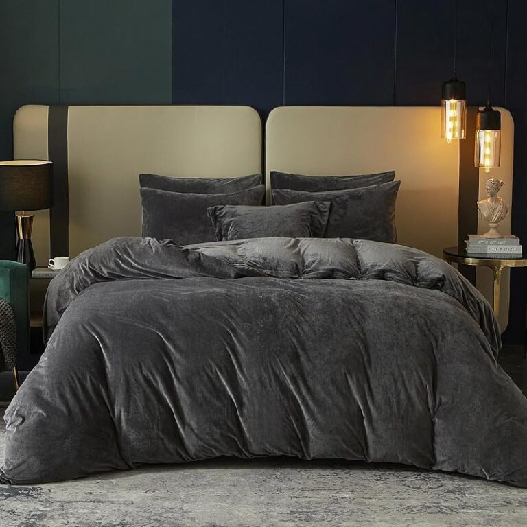 SE SOFTEXLY Velvet Duvet Cover up to 50% Off Deal