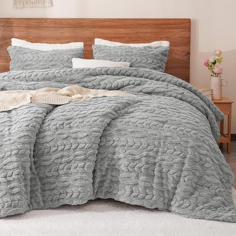 PHF Fluffy Sherpa Comforter Set – Up to 50% Off Deal