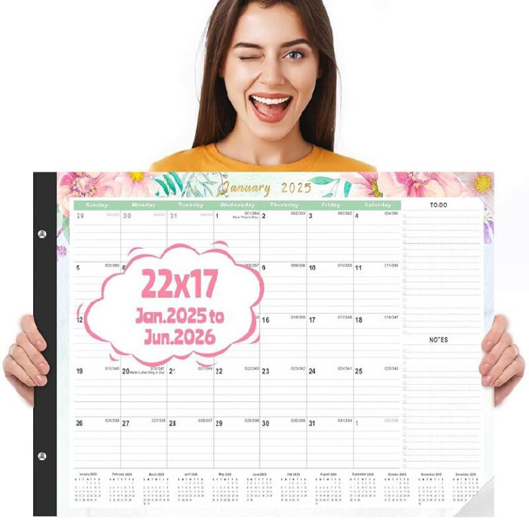 Gannyfer Large Desk Calendar 2025 up to 47% Off Deal