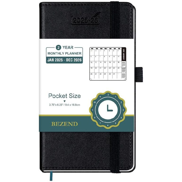 BEZEND Pocket Calendar 2025-2026 up to 50% Off Deal