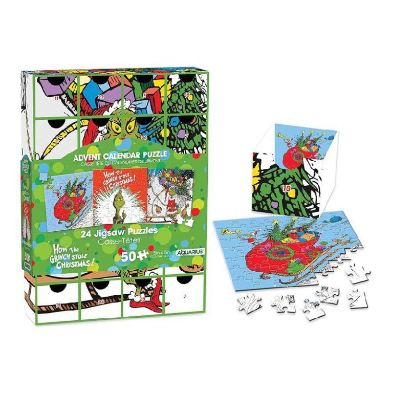 AQUARIUS Grinch Calendar Puzzle Set up to 36% off Deal