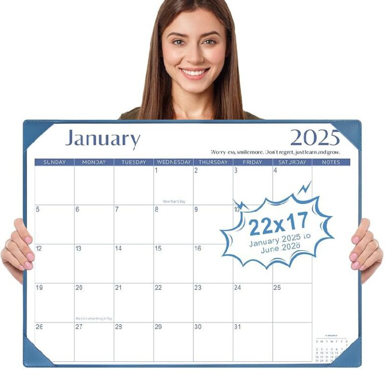 Gannyfer Large Desk Calendar 2025 up to 40% Off Deal