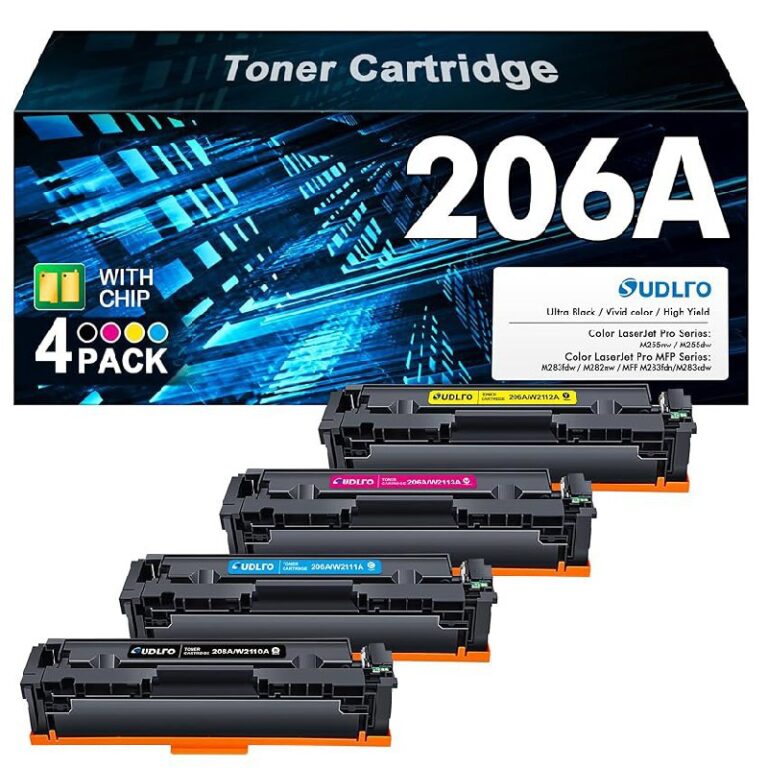 206A Toner Cartridges 4 Pack – Up to 47% Off Deal