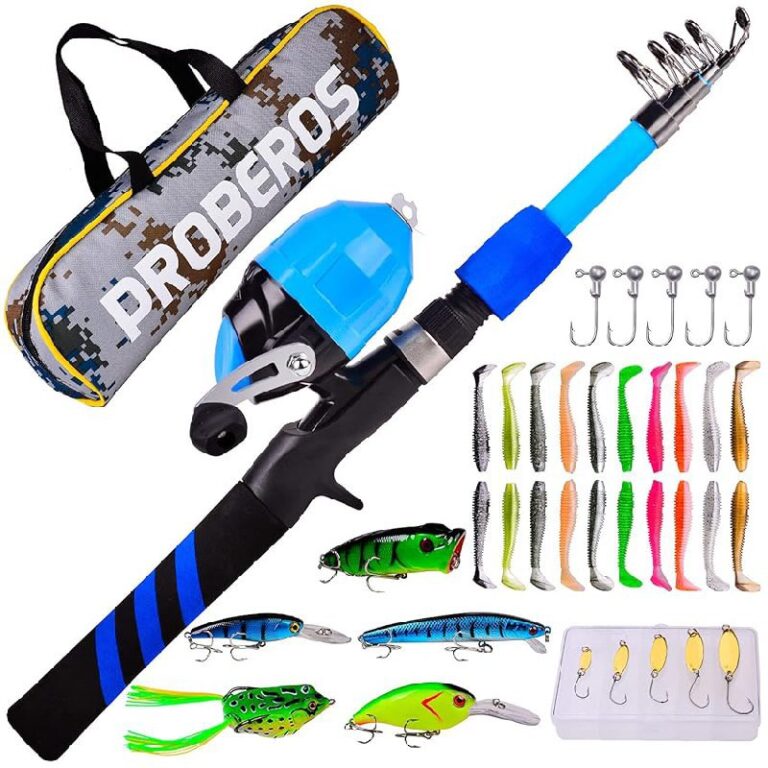 PROBEROS Kids Fishing Pole up to 50% Off Deal