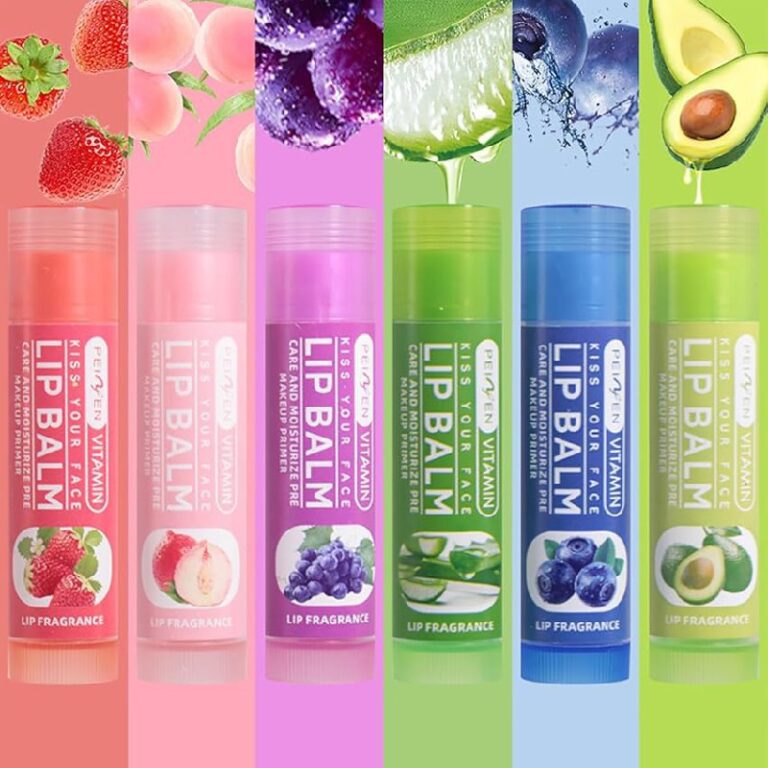 Peach Aloe Vera Lip Balm Set up to 60% Off Deal