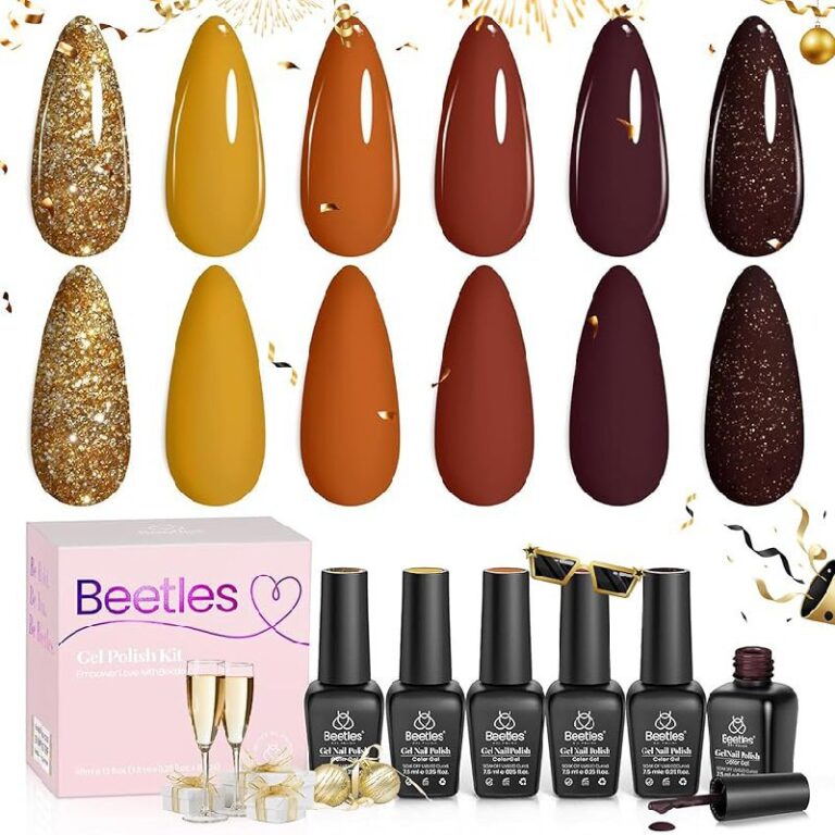 beetles Gold Gel Polish Set up to 43% off Deal