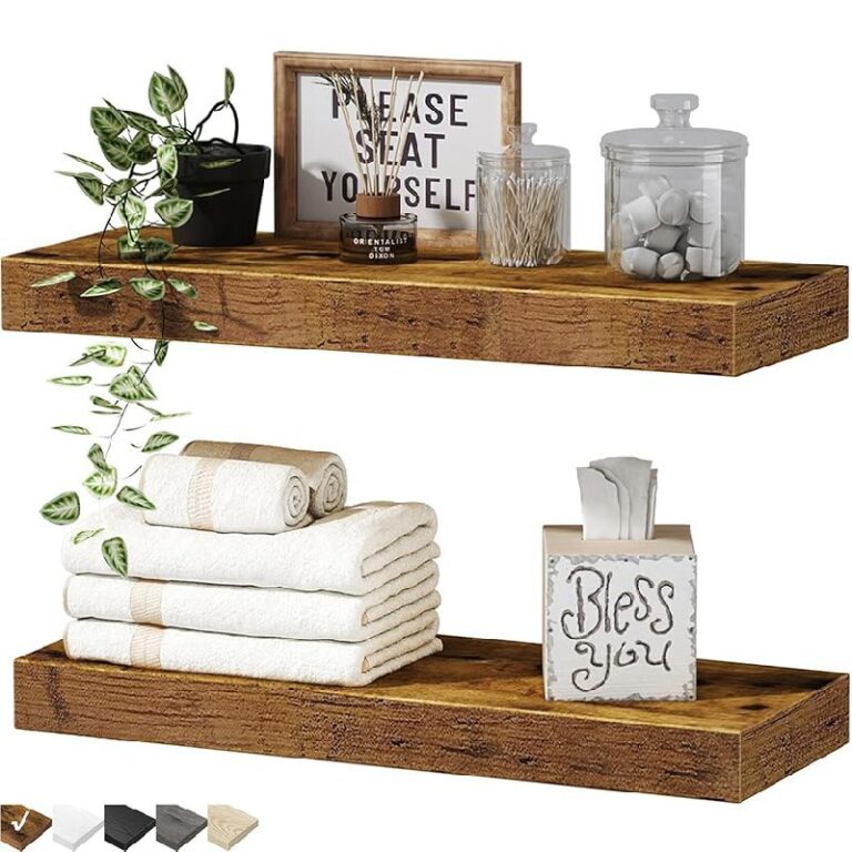 QEEIG Bathroom Floating Shelves up to 50% Off Deal