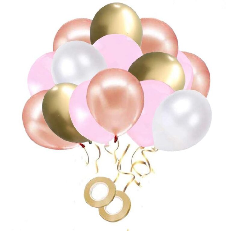 Pink Gold Balloons 60pcs up to 20% Off Deal