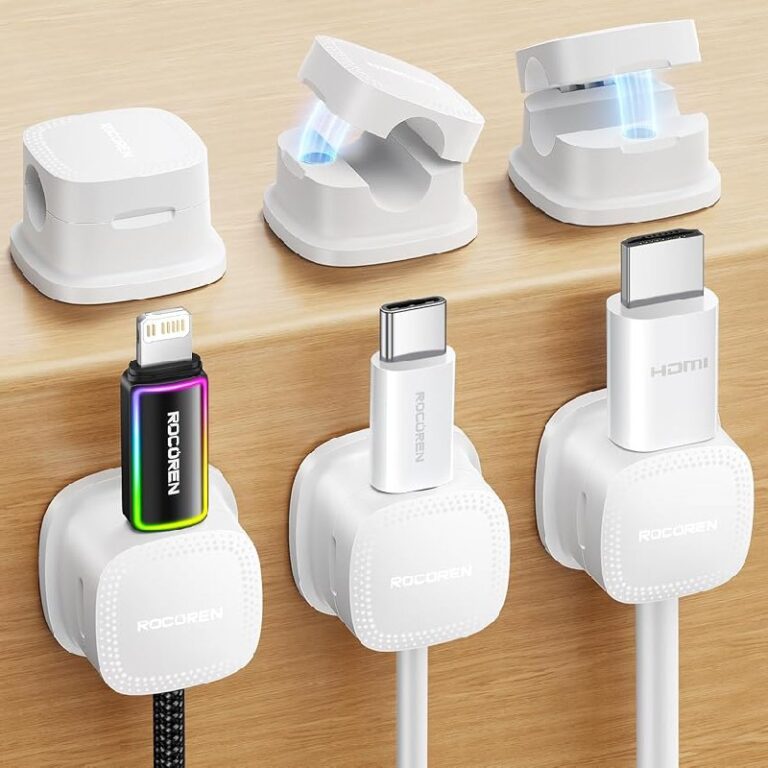 6-Pack Magnetic Cable Clips up to 61% off Deals