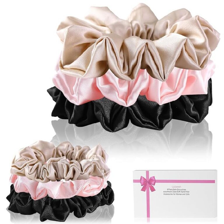 LuSeren Silk Satin Scrunchies up to 50% Off Deal