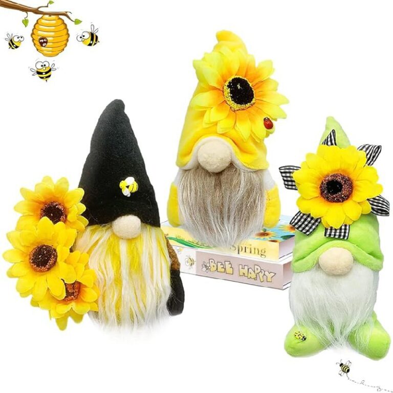 AMOH JERCY Sunflower Gnome Decor up to 50% off Deal