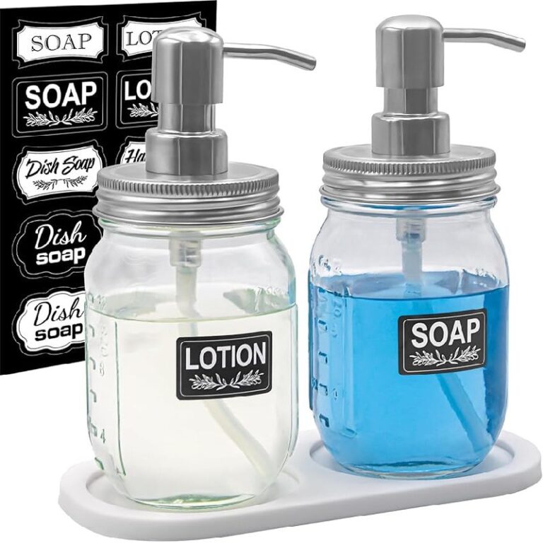 Mason Jar Soap Dispenser Set up to 10% Off Deal