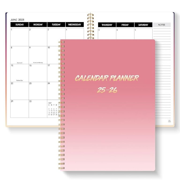 Monthly Planner 2025-2026 up to 50% Off Deal