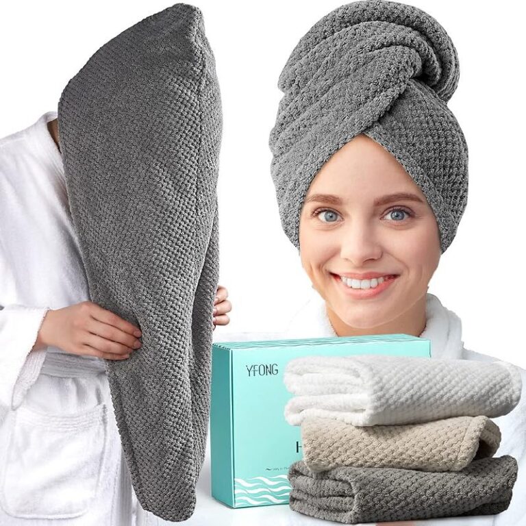 YFONG Microfiber Hair Towels up to 20% off Deal