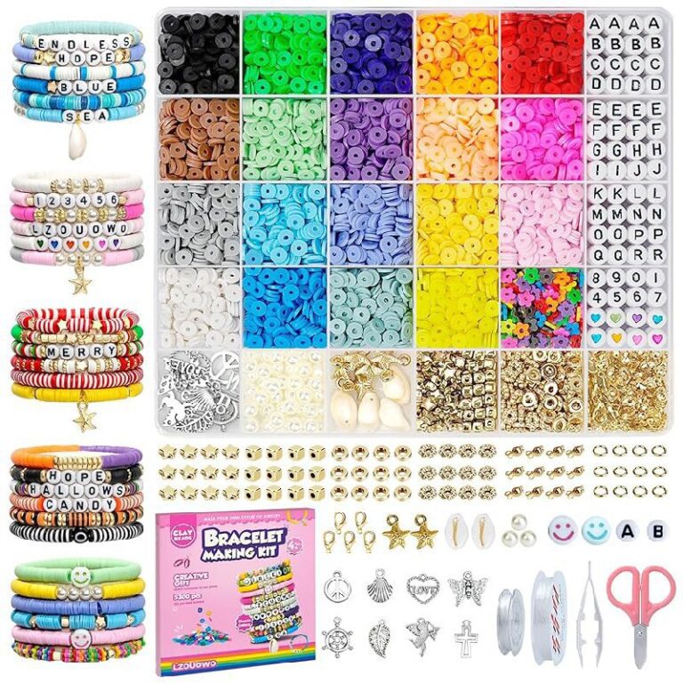 LZOUOWO 5300 Clay Beads Kit up to 20% Off Deal