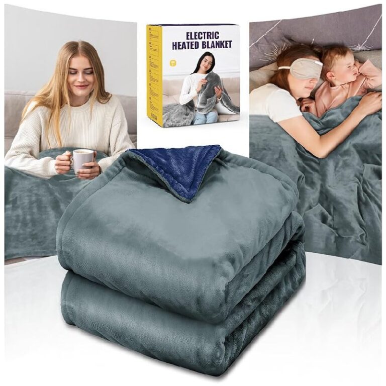 Qfun Electric Heated Blanket – Up to 20% Off Deal