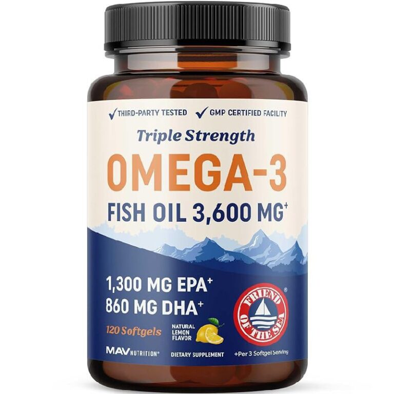 Triple Strength Omega 3 Fish Oil: Up to 20% Off Deal