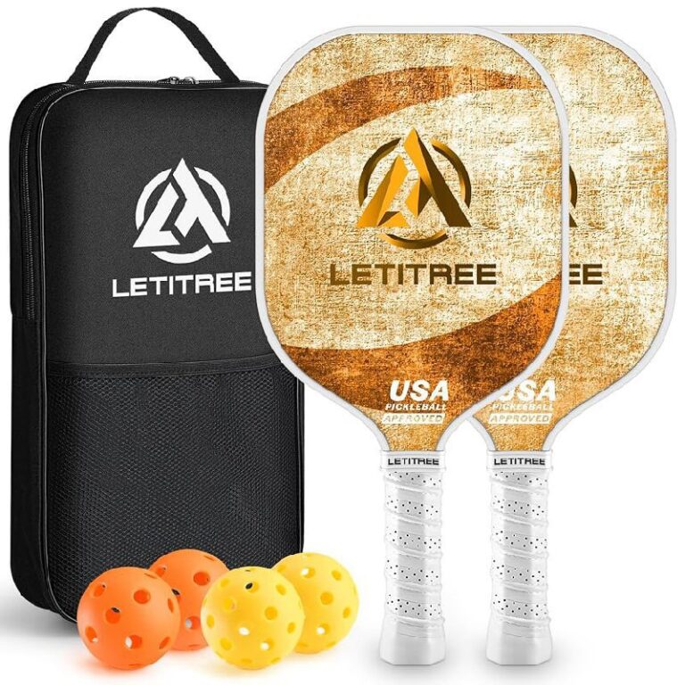 LETITREE Pickleball Paddles Set – Up to 50% off Deal