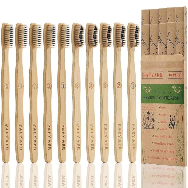 paeyaer Bamboo Toothbrushes up to 30% Off Deals