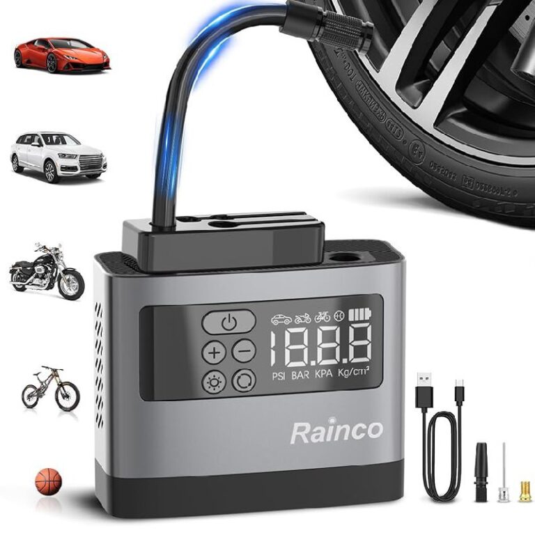 Rainco Tire Inflator up to 50% off Deal