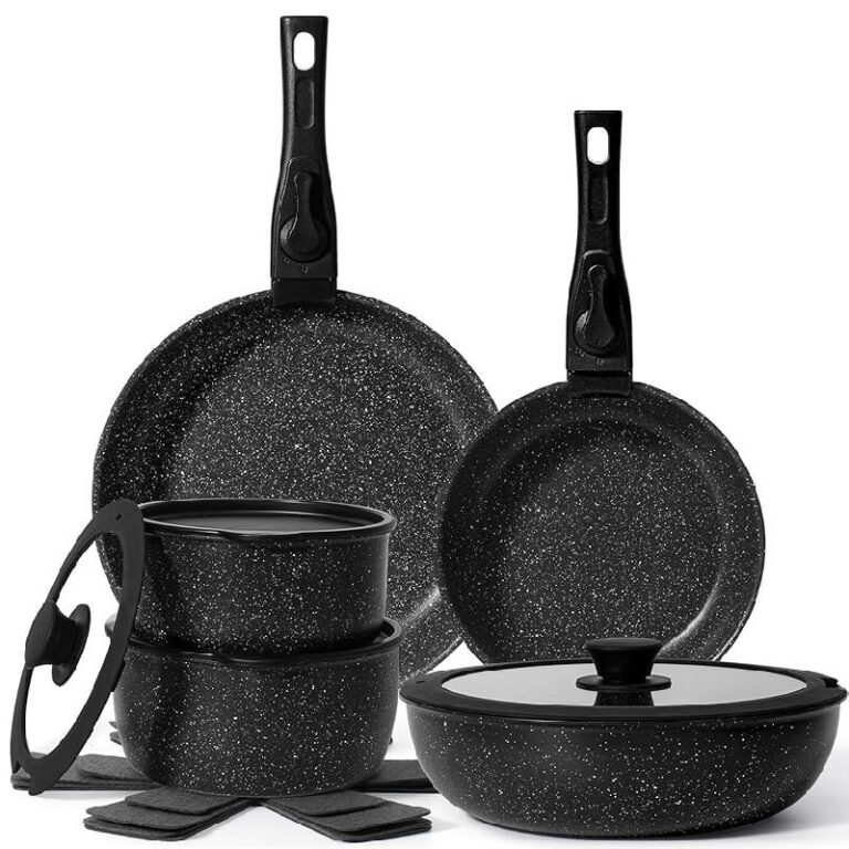 SODAY 15Pcs Pots and Pans Set up to 37% Off Deals