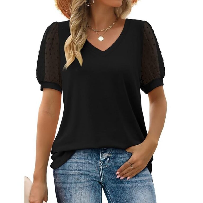 Aokosor Black Shirts for Women Up to 33% Off Deal