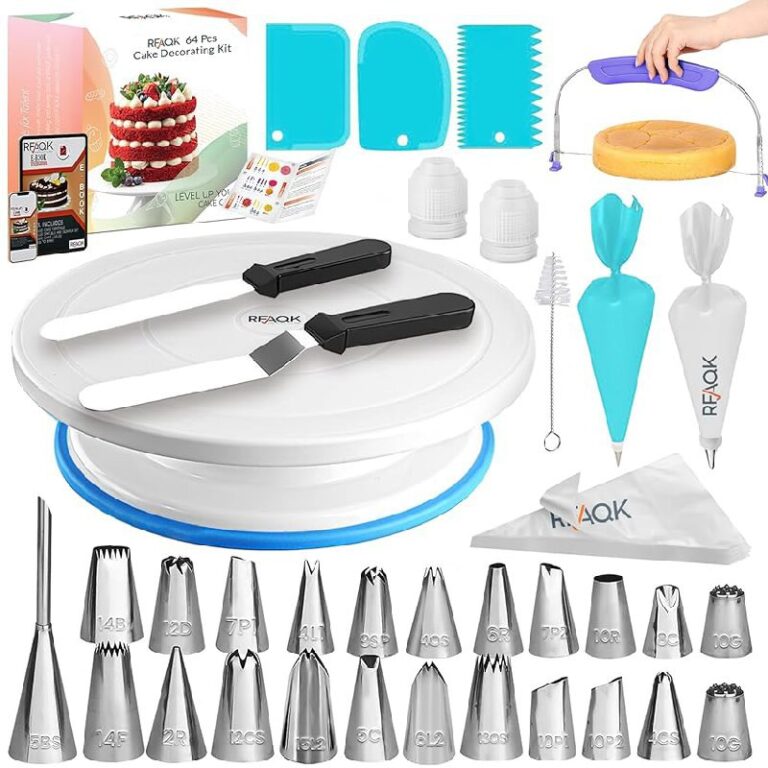 RFAQK 64 PCs Cake Decorating Kit up to 30% Off Deal