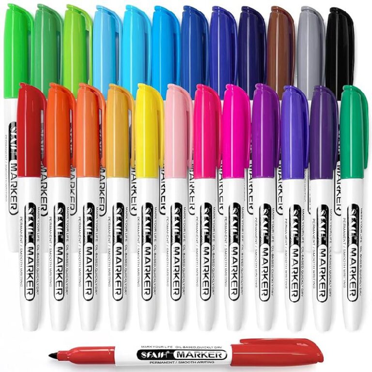 SFAIH 24 Colors Permanent Markers up to 50% off Deal