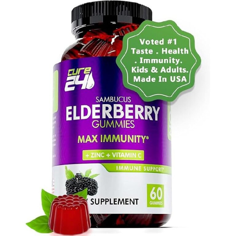 Cure24 Elderberry Gummies up to 50% Off Deal