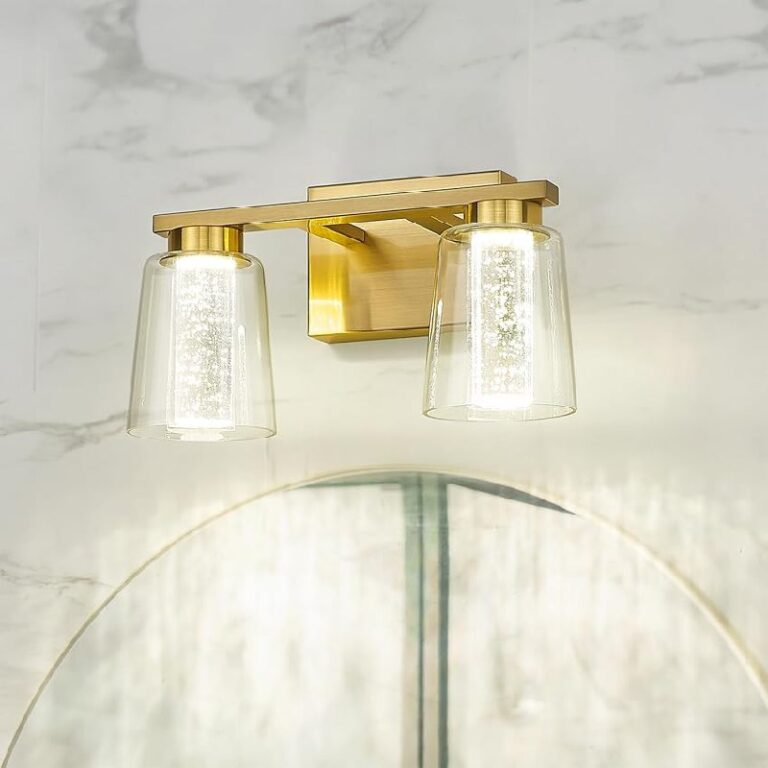 kudos Gold Bathroom Light Fixtures up to 50% off Deal